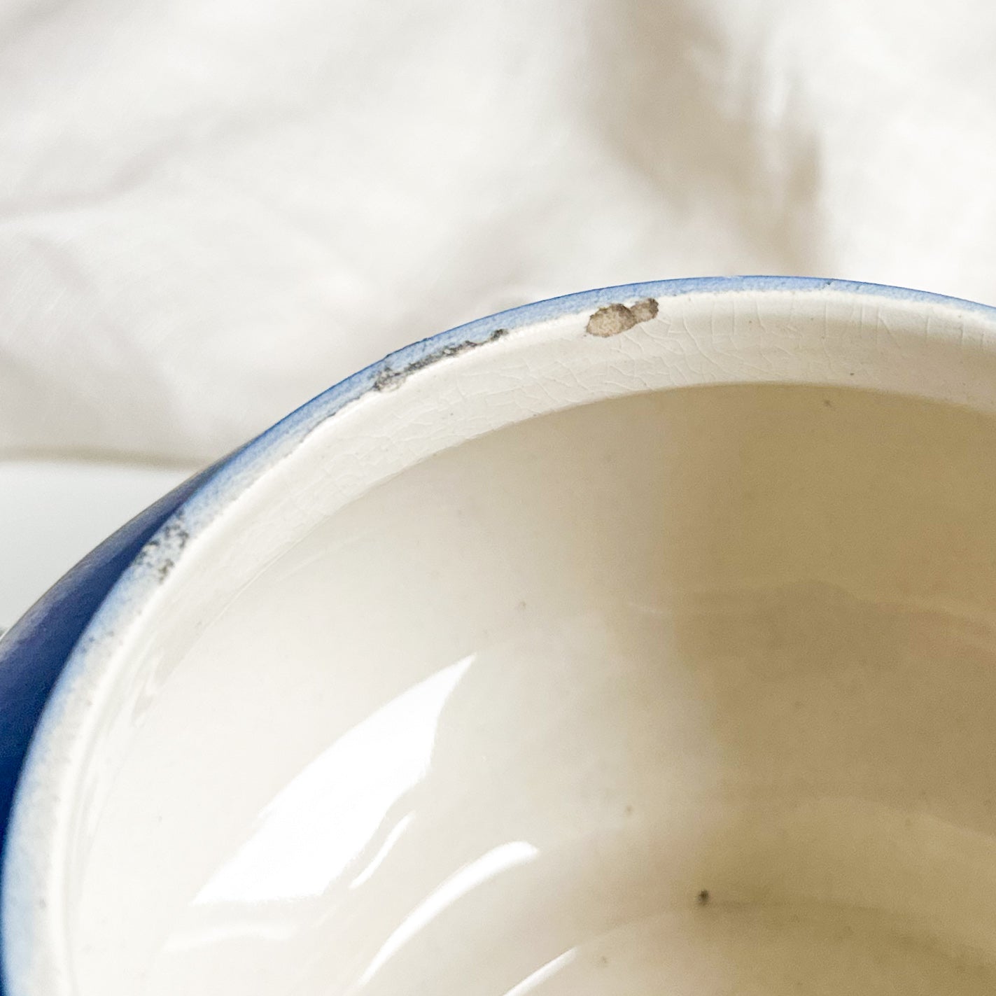 Antique Bowl with Lid