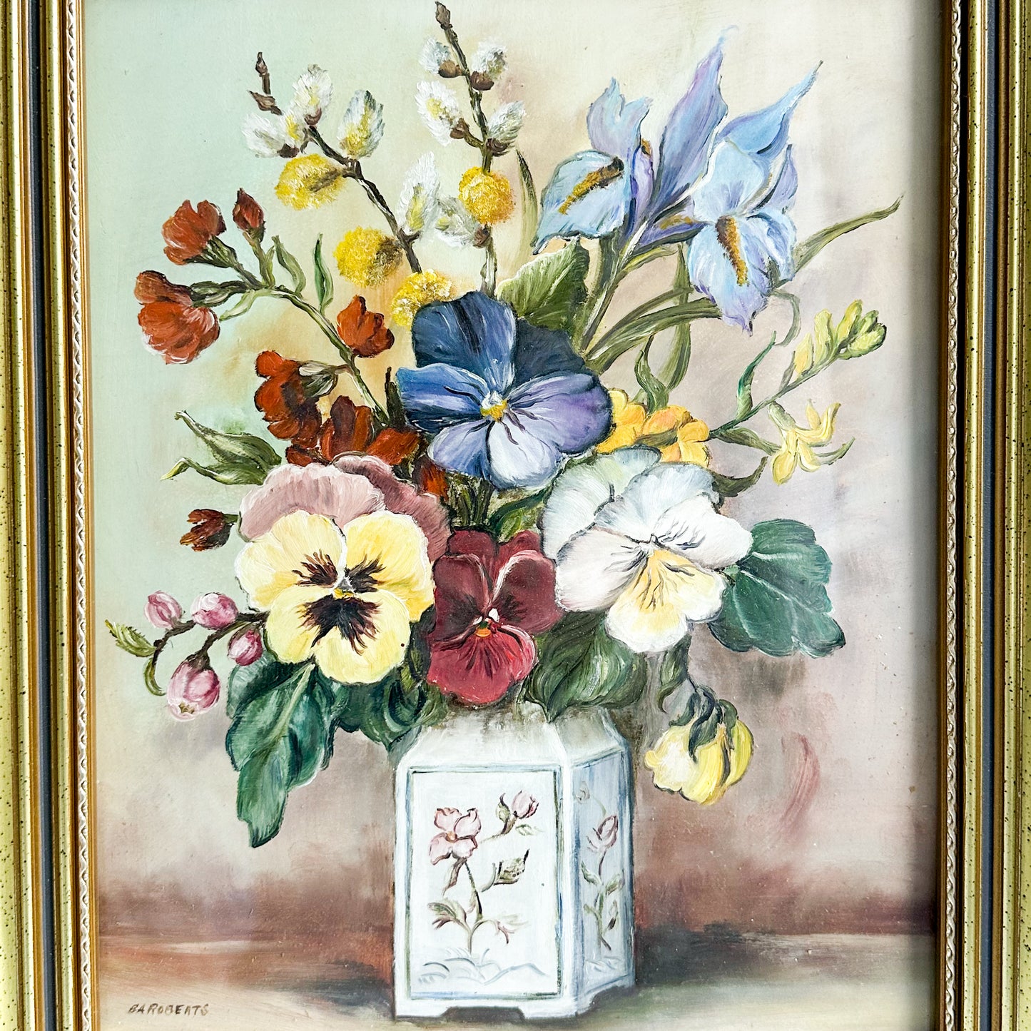 Original Floral Oil Painting
