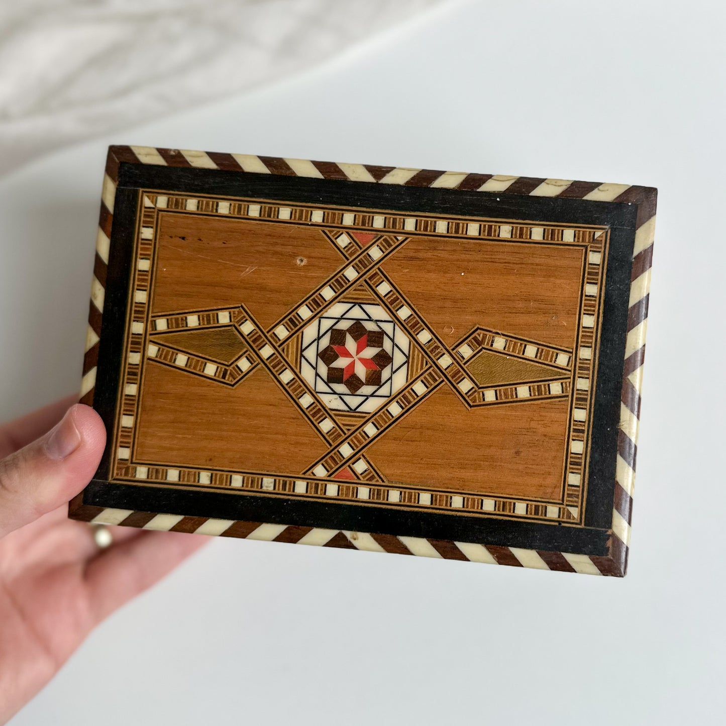 Spanish Wooden Inlay Box