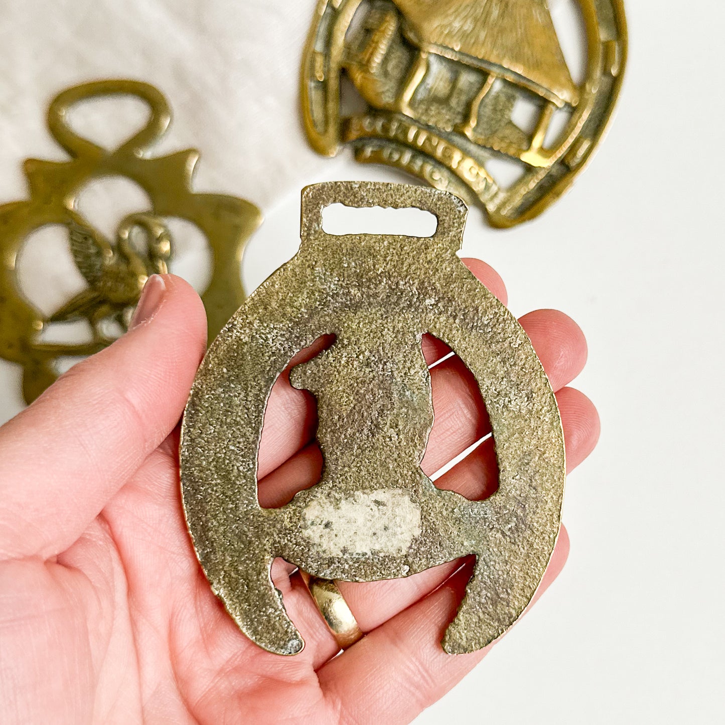 Set of 3 Horse Brasses