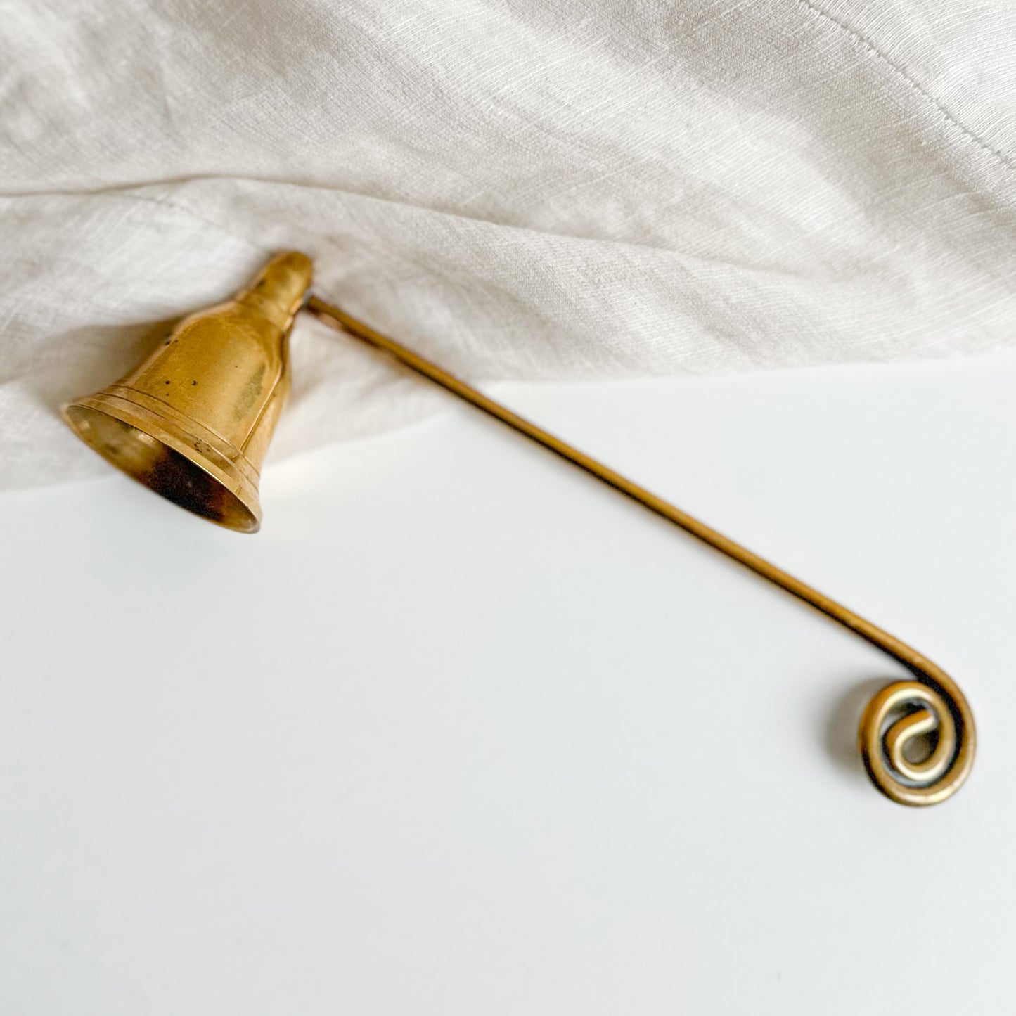 Brass Candle Snuffer