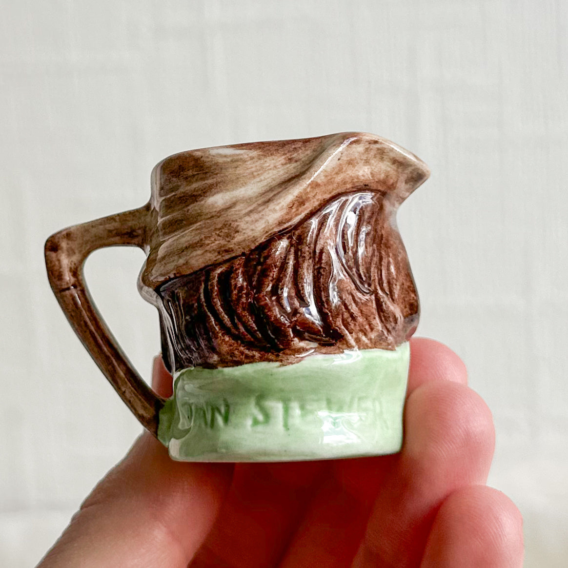 6 Miniature Toby Jugs