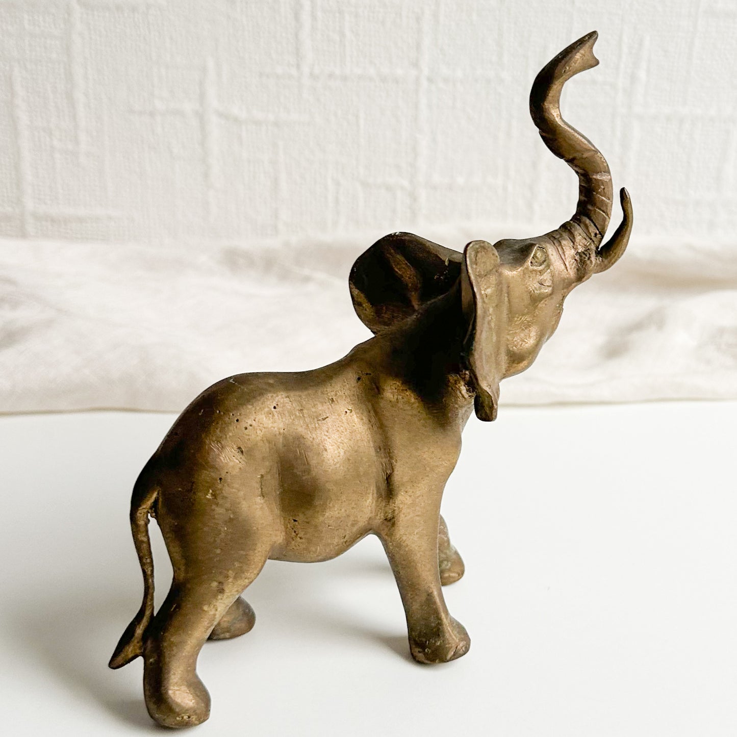 Brass Elephant Figurine