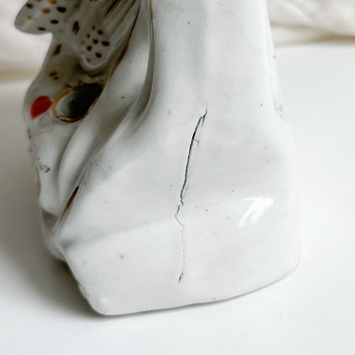 Antique Staffordshire Quill Holder