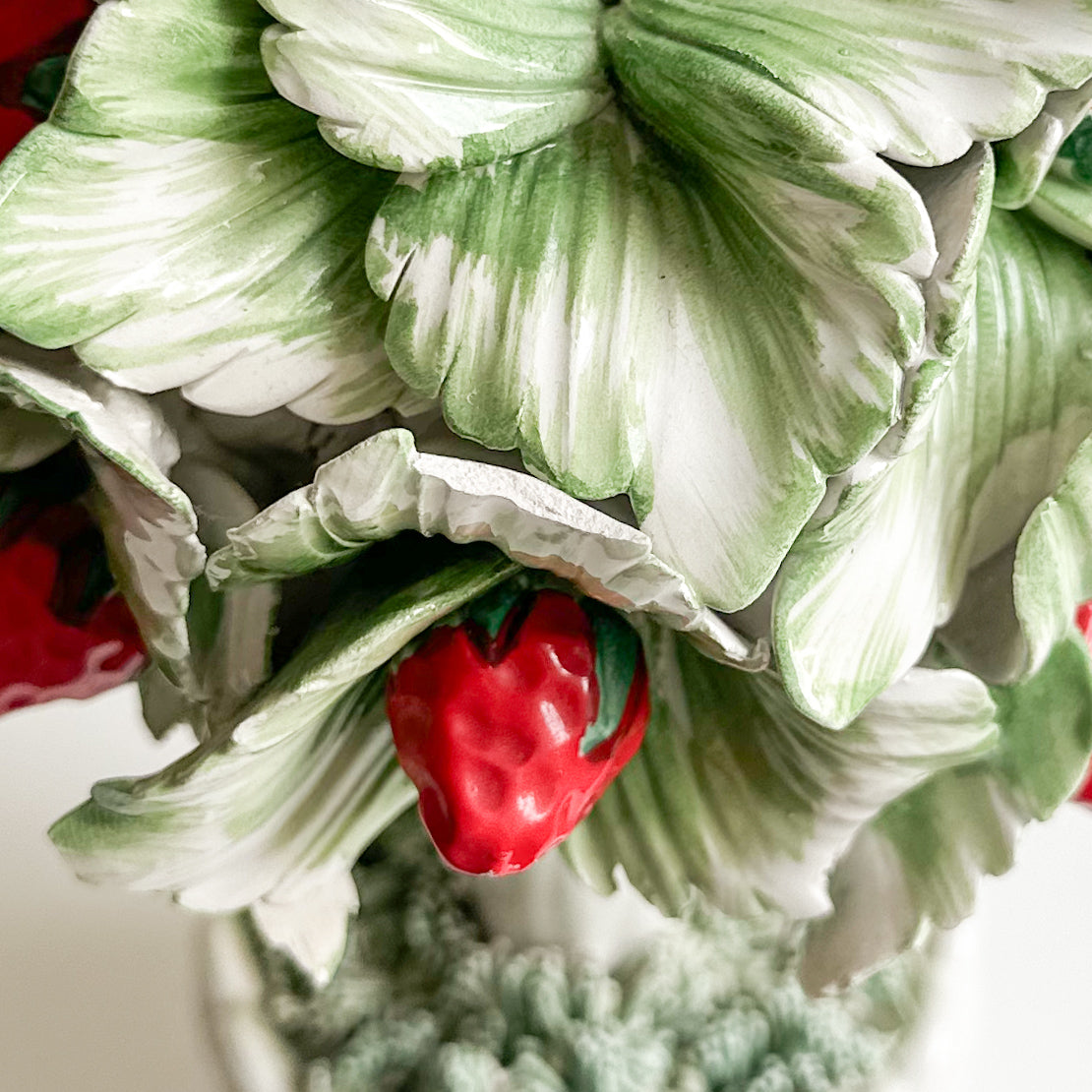 Ceramic Strawberry Plant