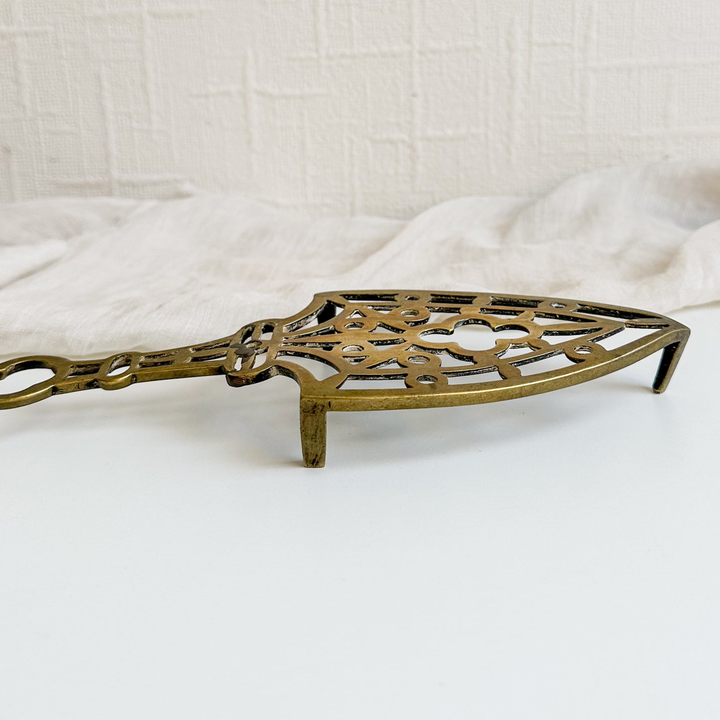 Vintage Brass Trivet