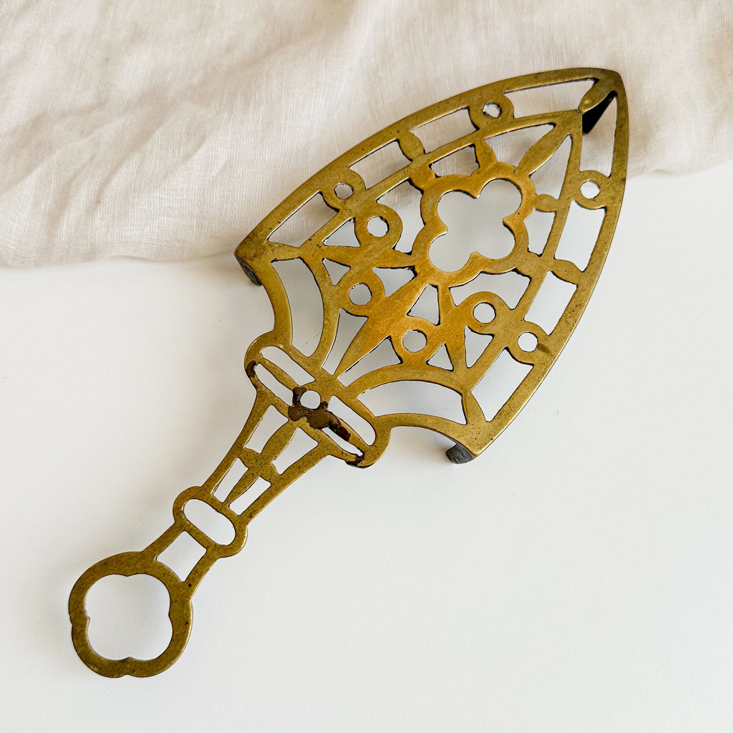 Vintage Brass Trivet