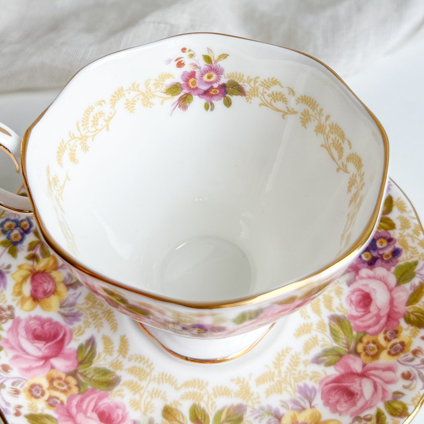 Royal Albert Cups and Saucers - SERENA