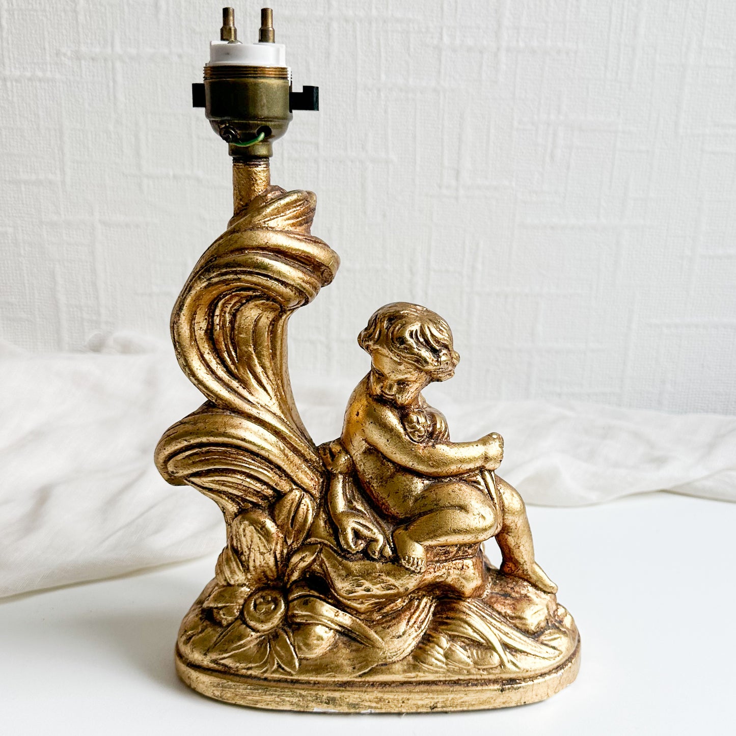 Cherub Lamp Base