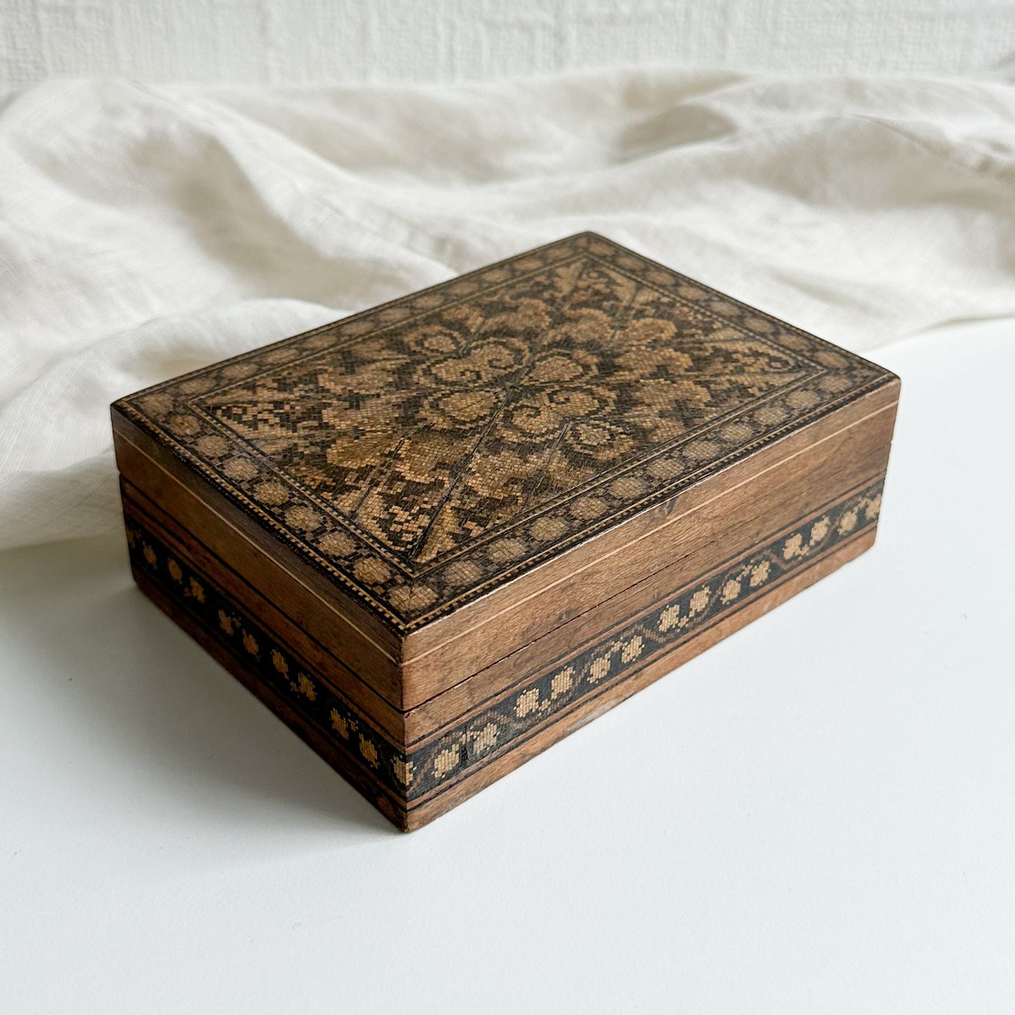 Tunbridge Ware Inlay Box