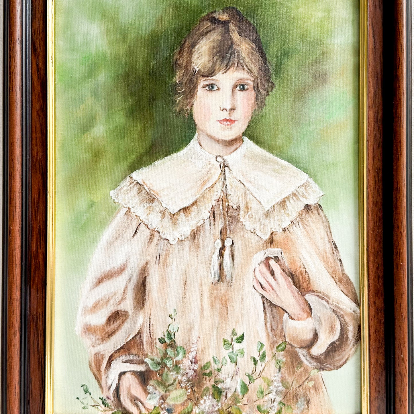Framed Oil Painting - ‘Lilac’