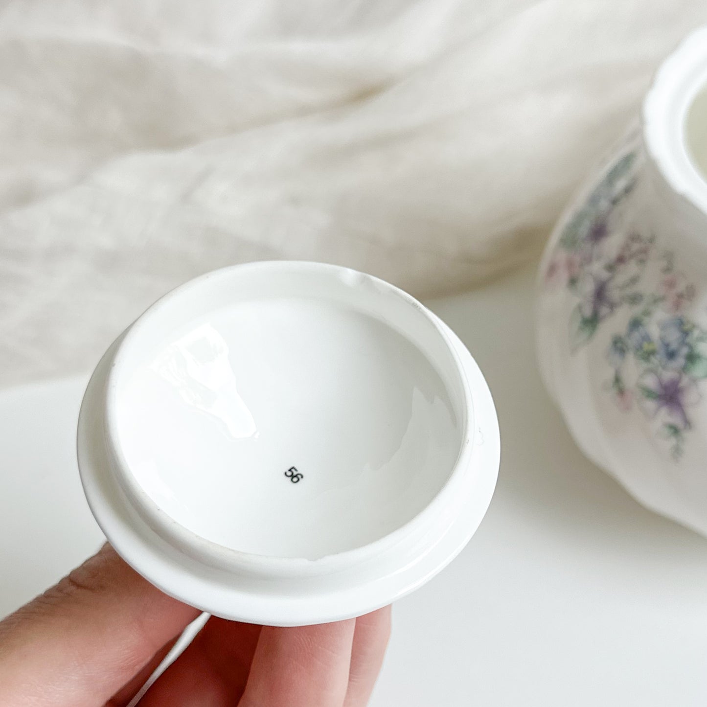 Wedgwood “Angela” Lidded Pot