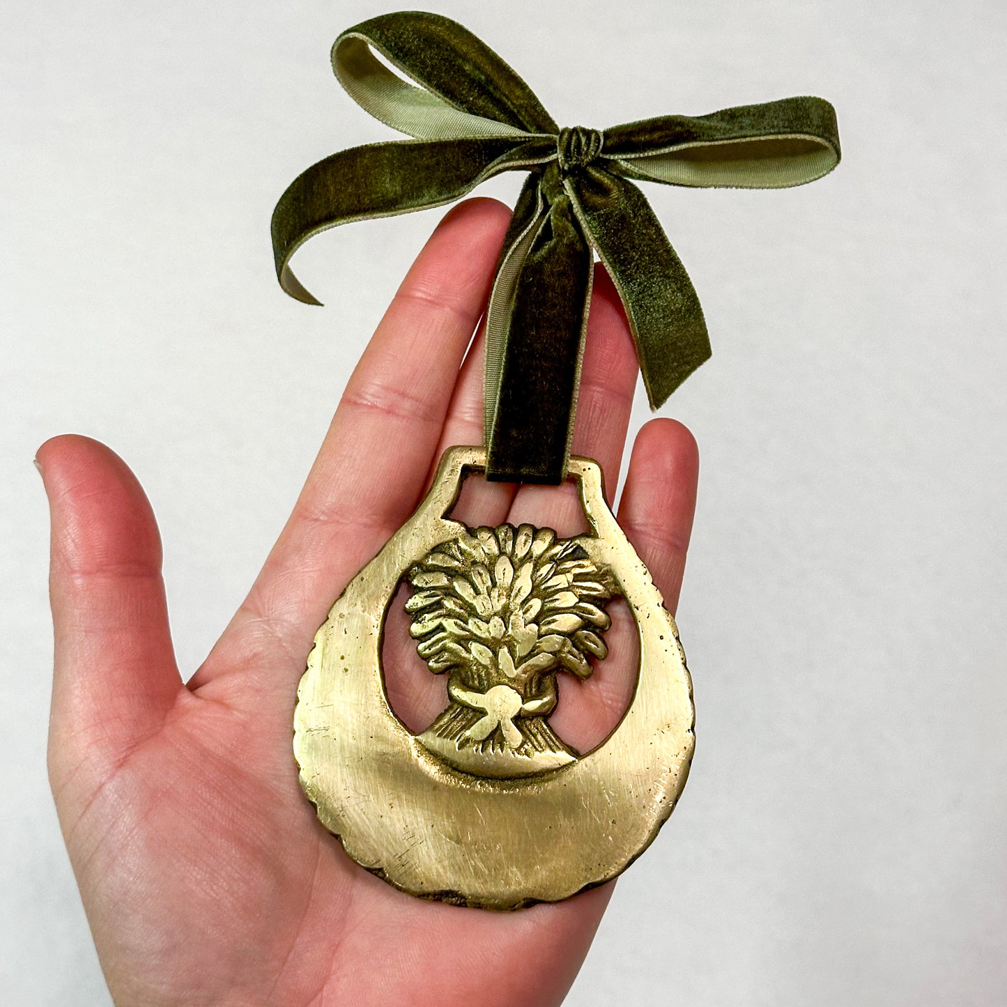 Brass Ornament - Wheat Sheaf