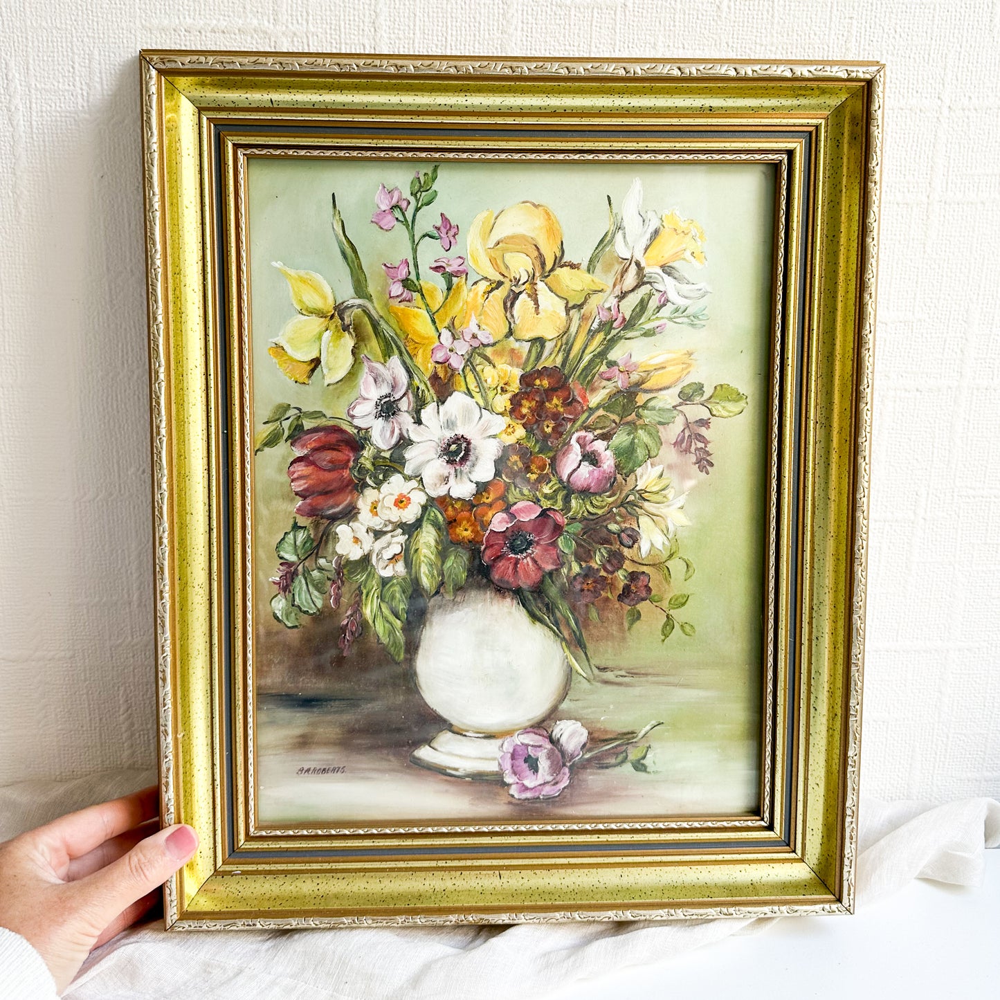 Original Floral Oil Painting