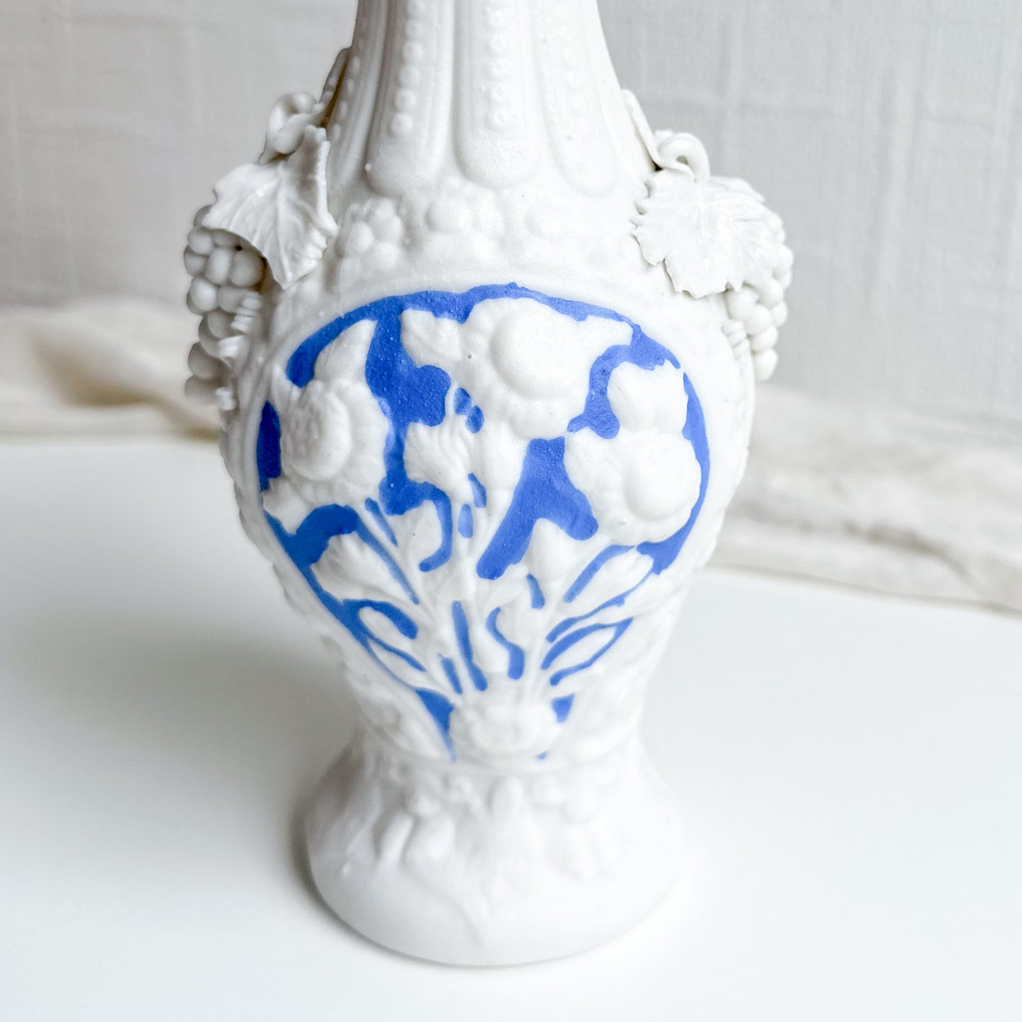 Blue and White Parian Ware Vase