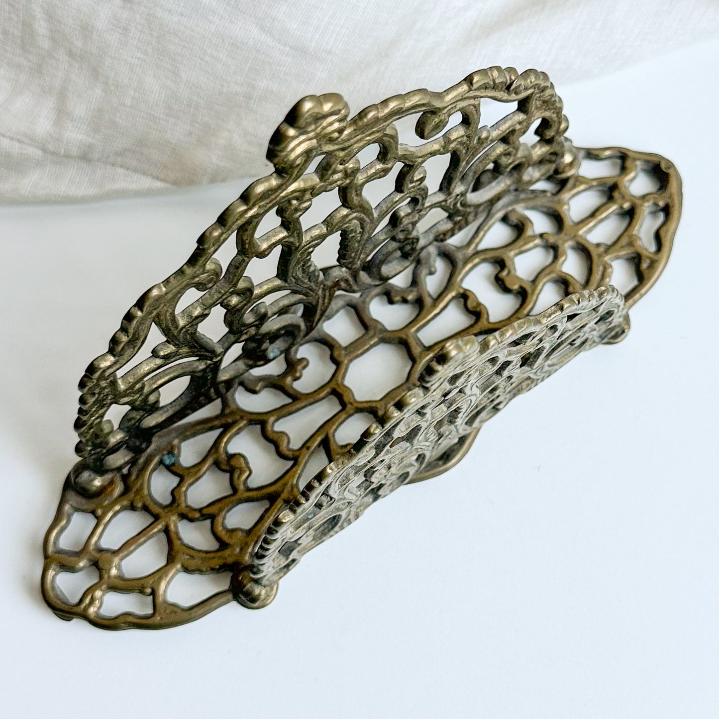 Brass Letter / Napkin Holder