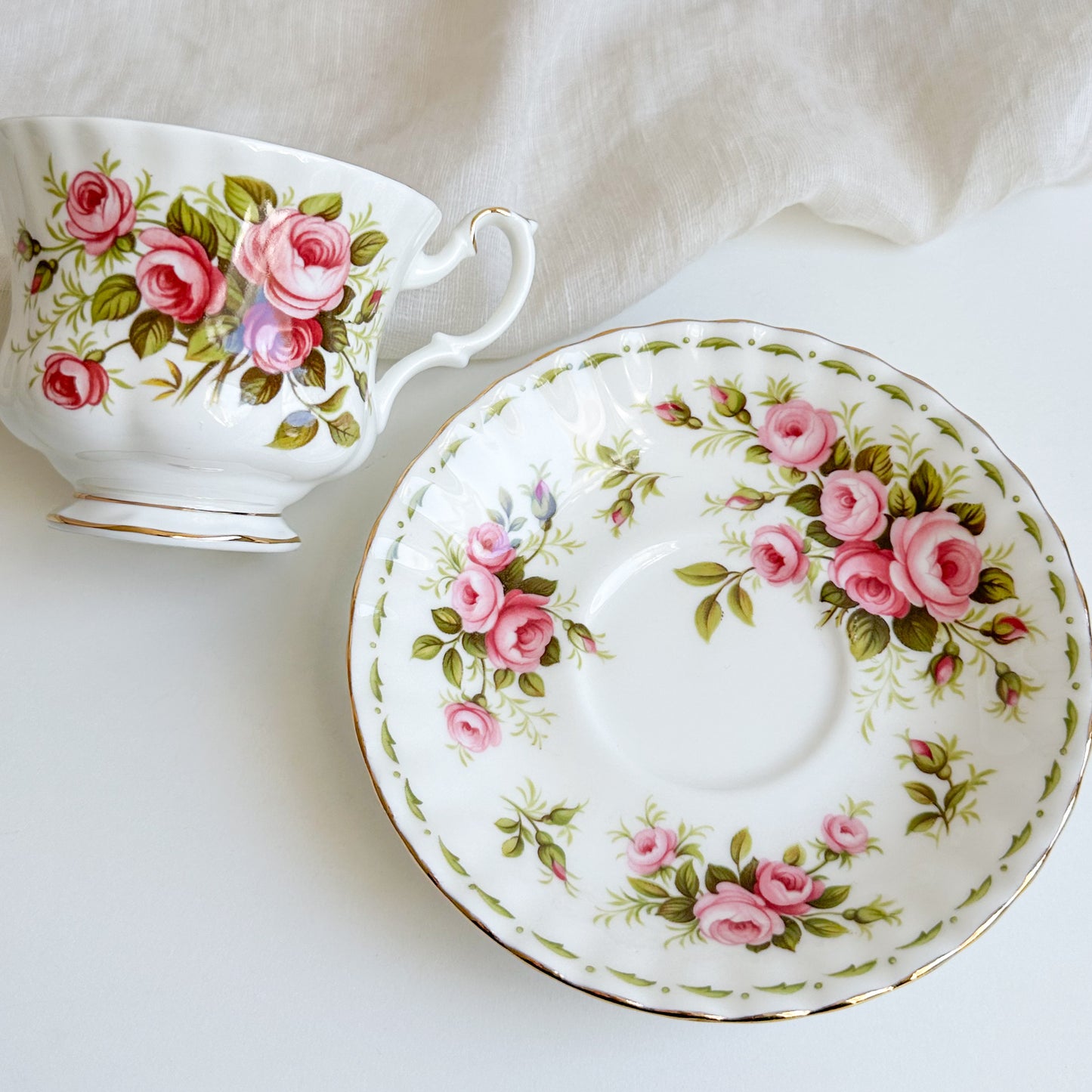 Royal Albert ‘June’ Cup and Saucer