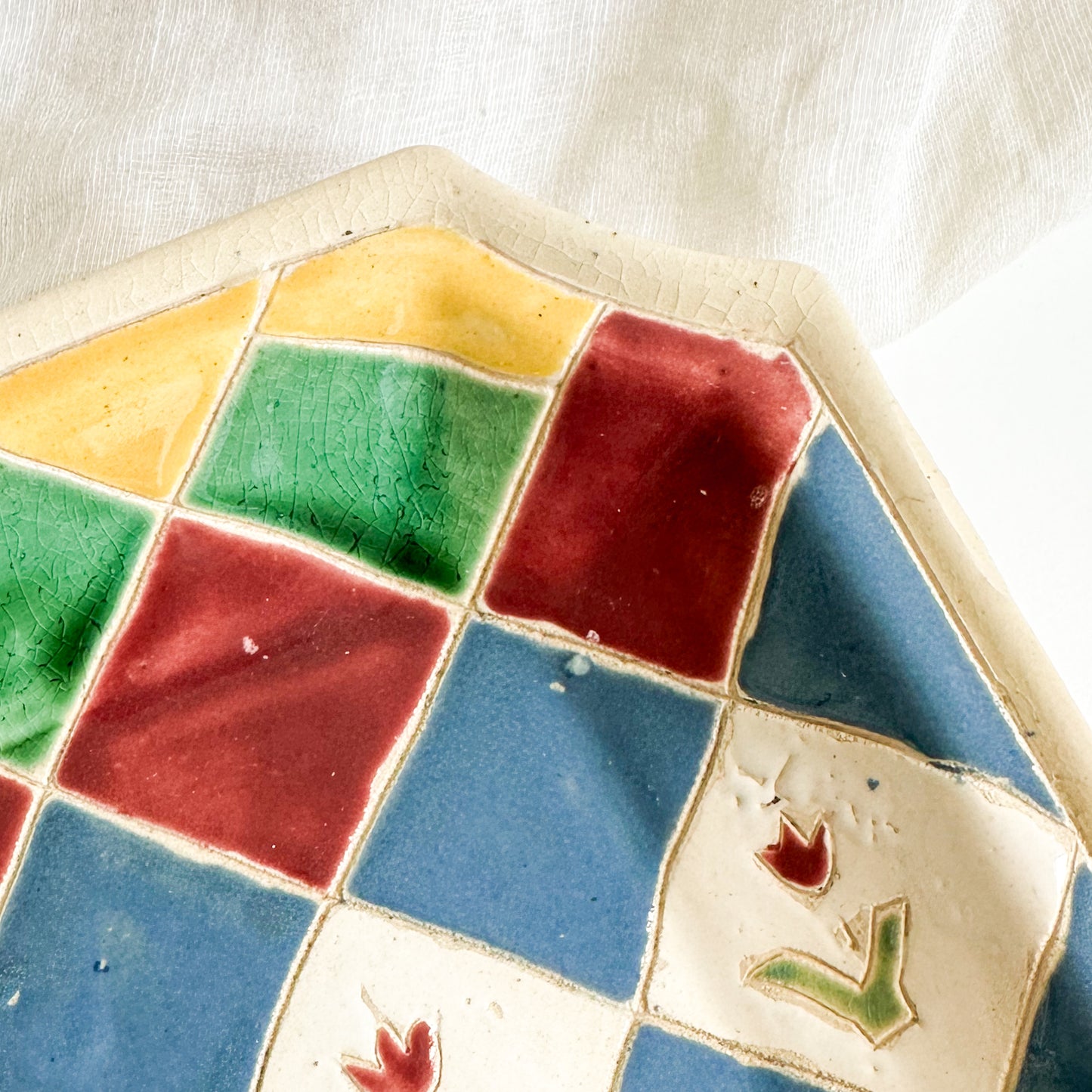 Tulip Tile Bowl