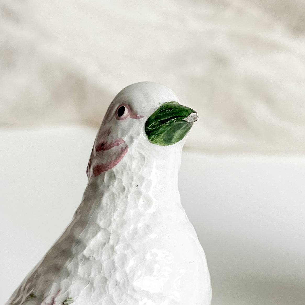 Pair of Italian Ceramic Birds