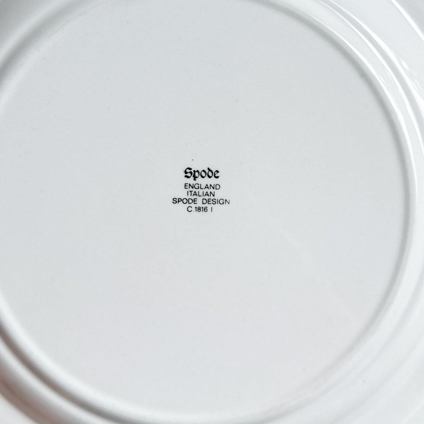 Spode Italian Design Plate
