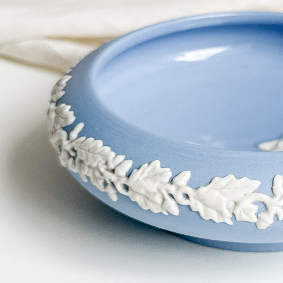 Blue Jasperware Dish
