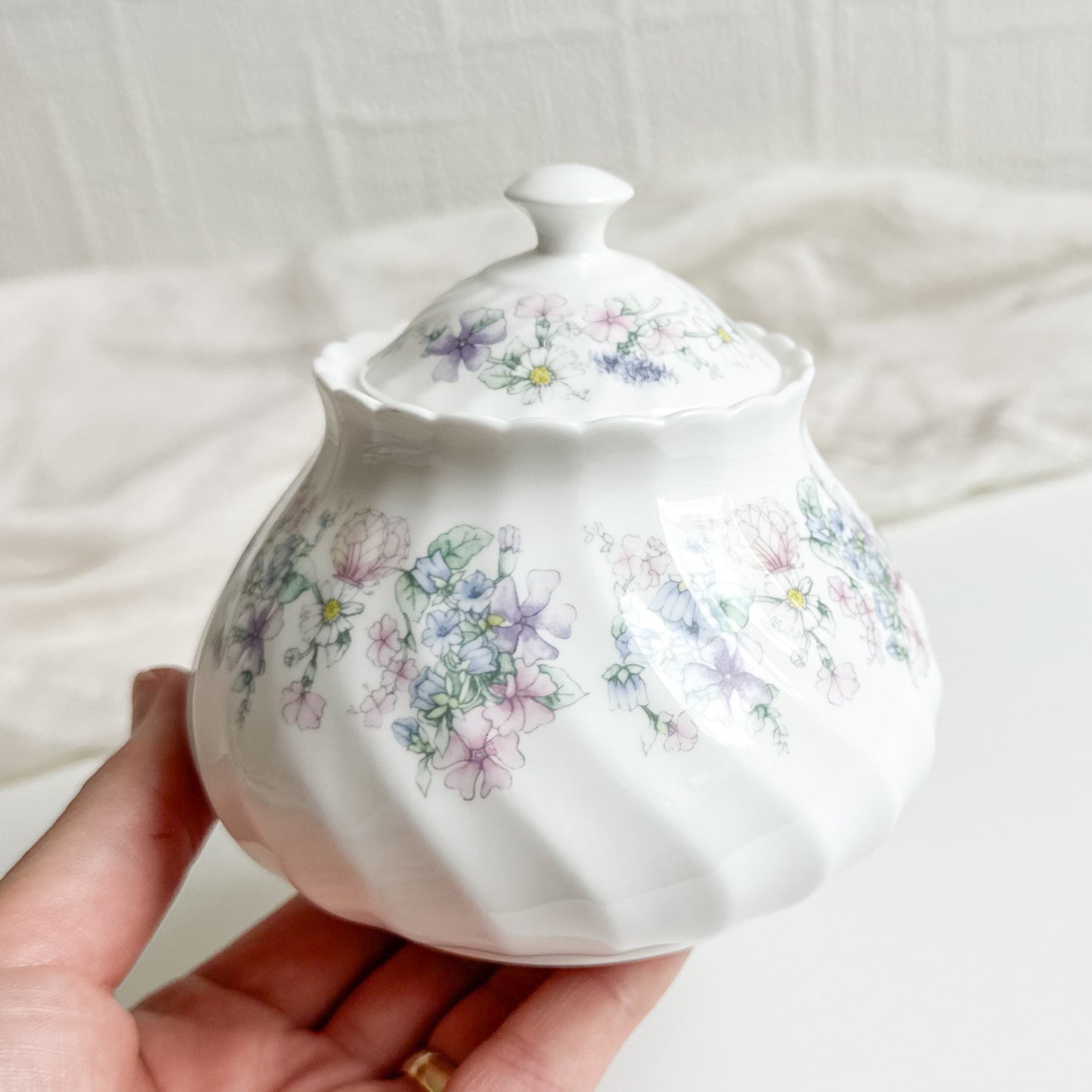 Wedgwood “Angela” Lidded Pot