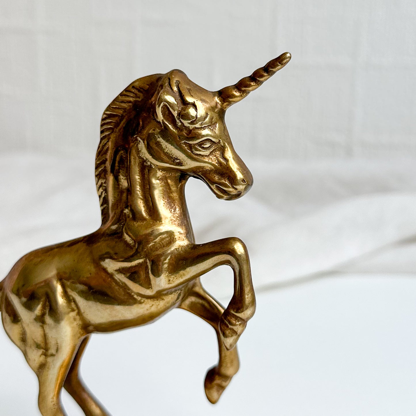 Solid Brass Unicorn Figurine