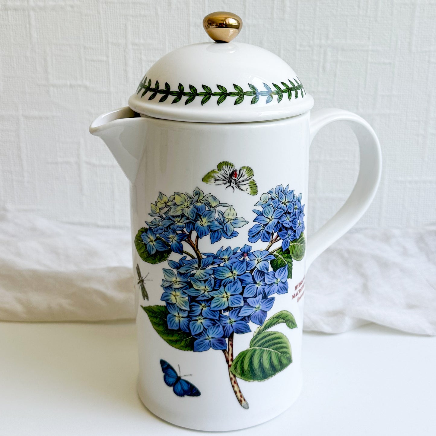 Portmeirion Hydrangea Cafetière