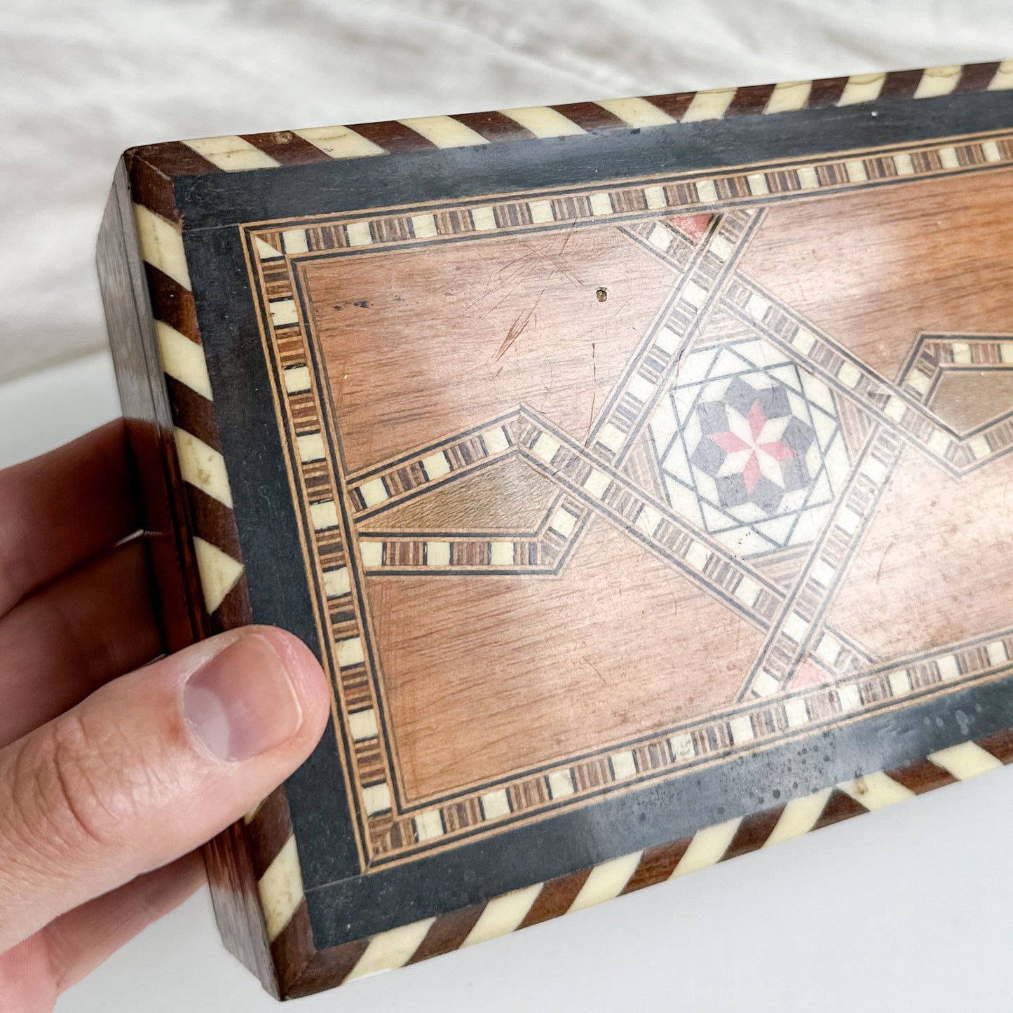 Spanish Wooden Inlay Box