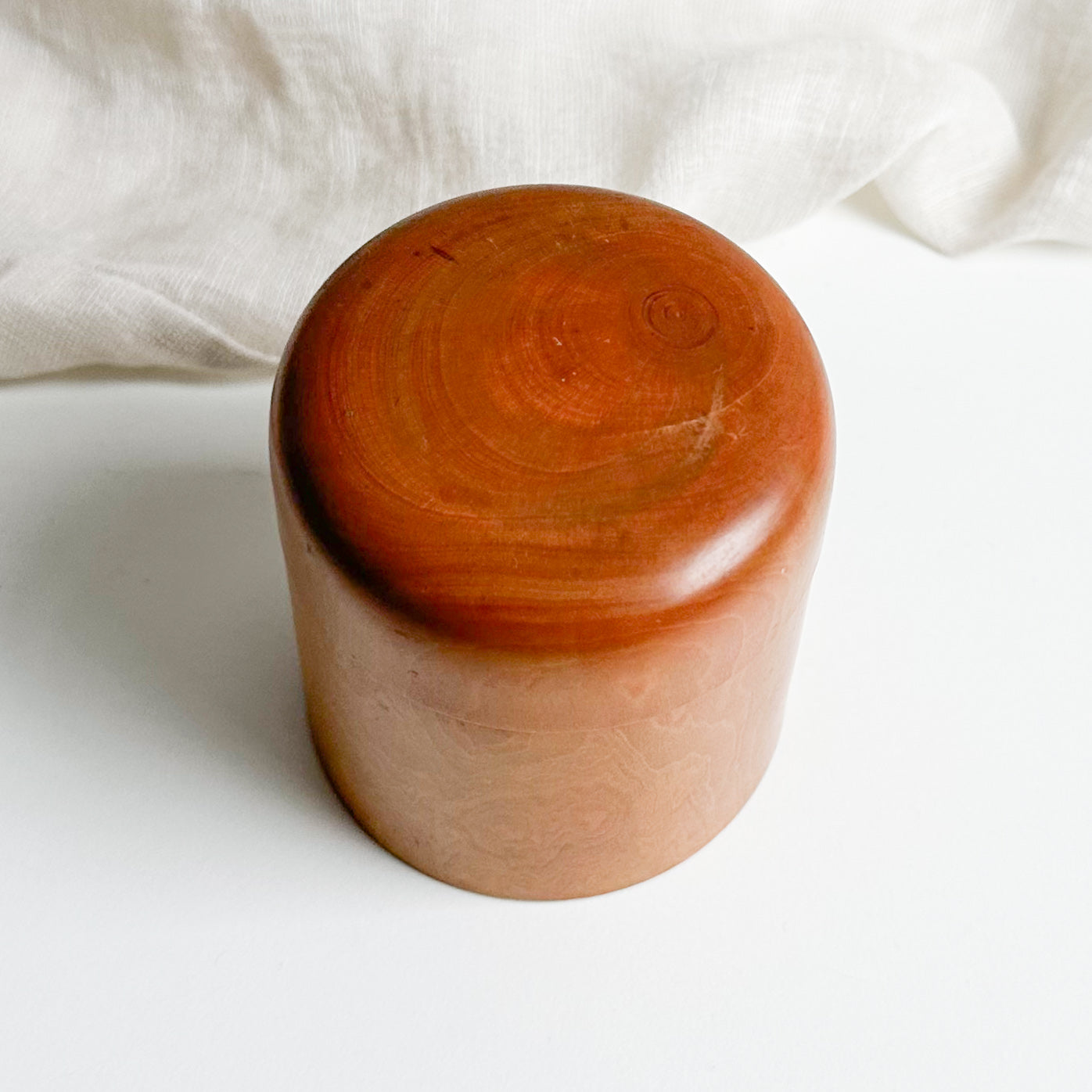 Round Wooden Box