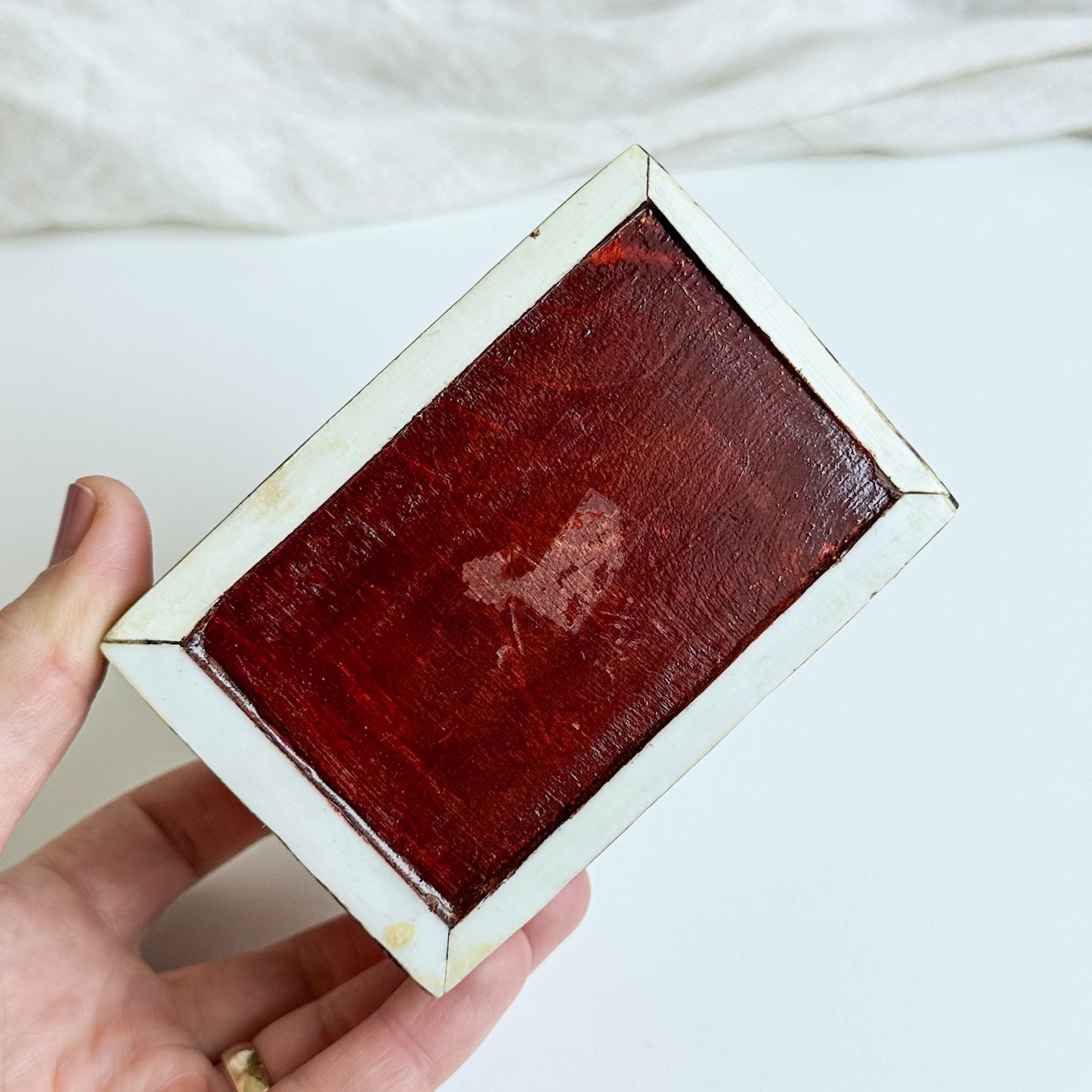 Small Wooden Inlaid Box