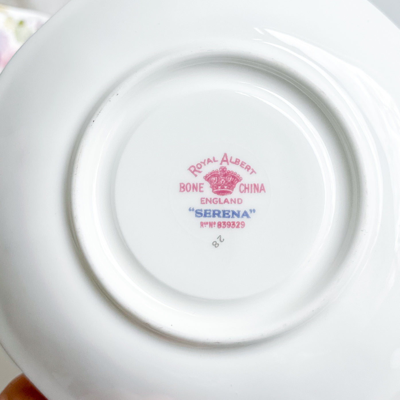 Royal Albert Cups and Saucers - SERENA