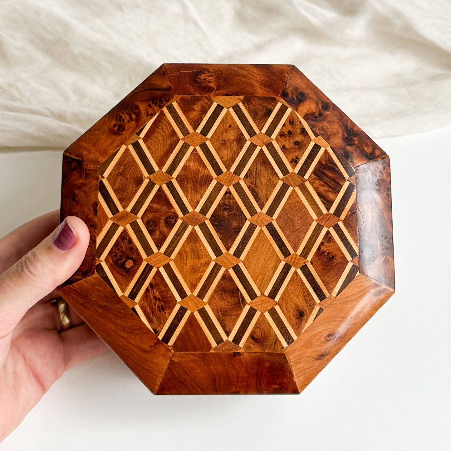 Moroccan Wooden Inlay Box