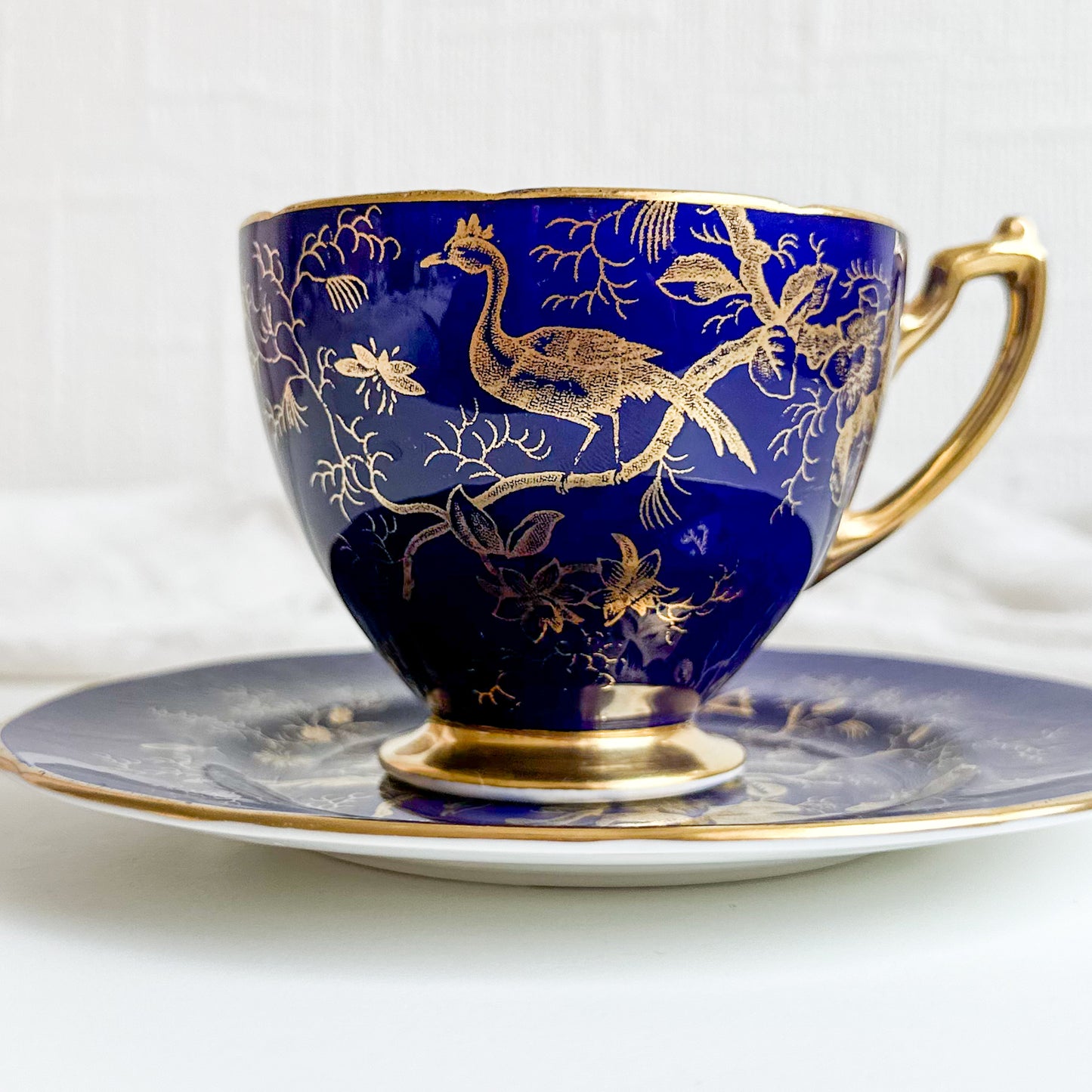 Coalport “Cairo” Teacup and Tea Plate
