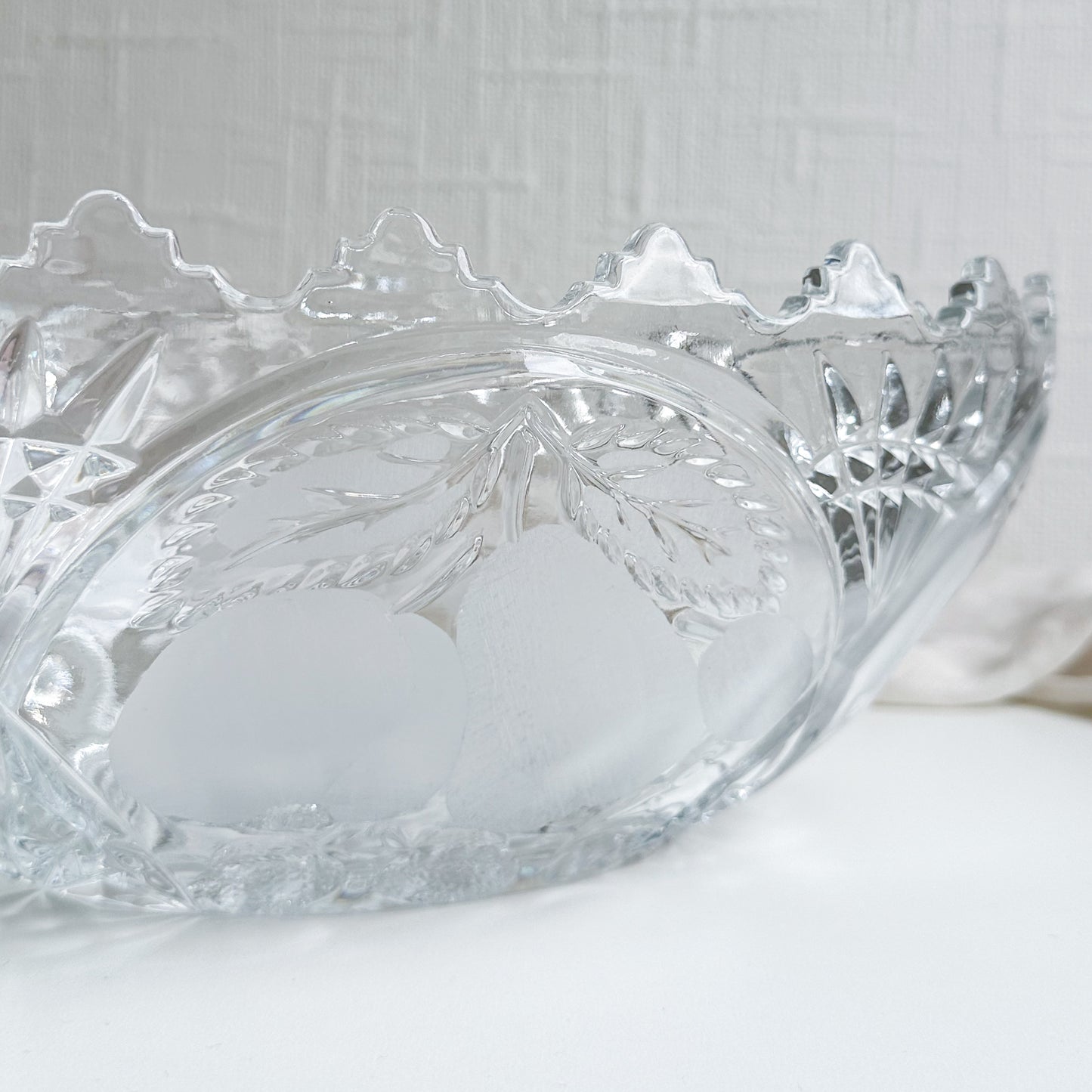 Heavy Lead Crystal Bowl