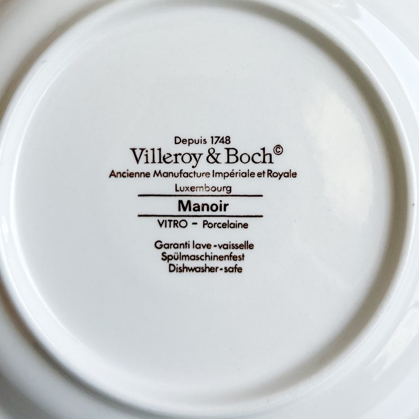 Villeroy & Boch Teacups and Saucers