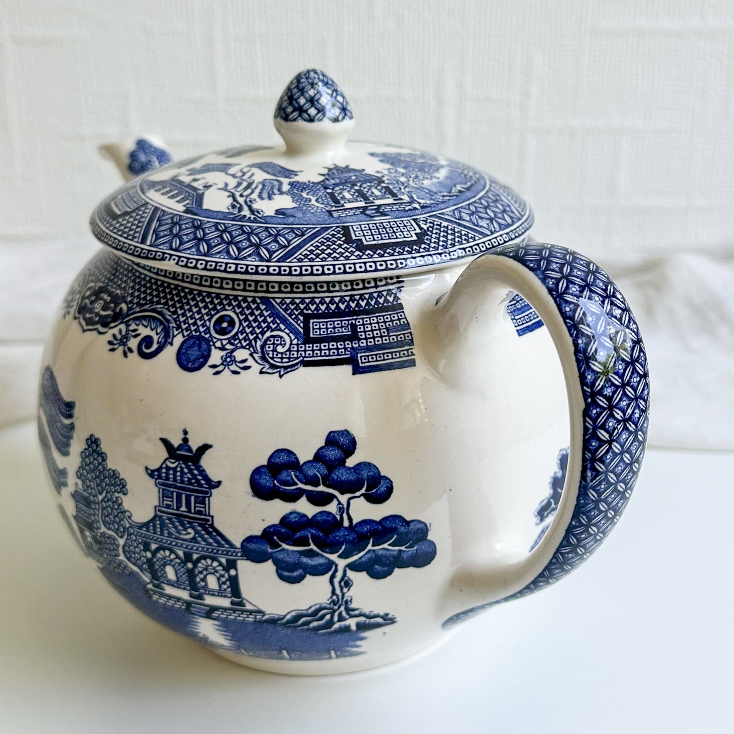 Johnson Bros Willow Teapot