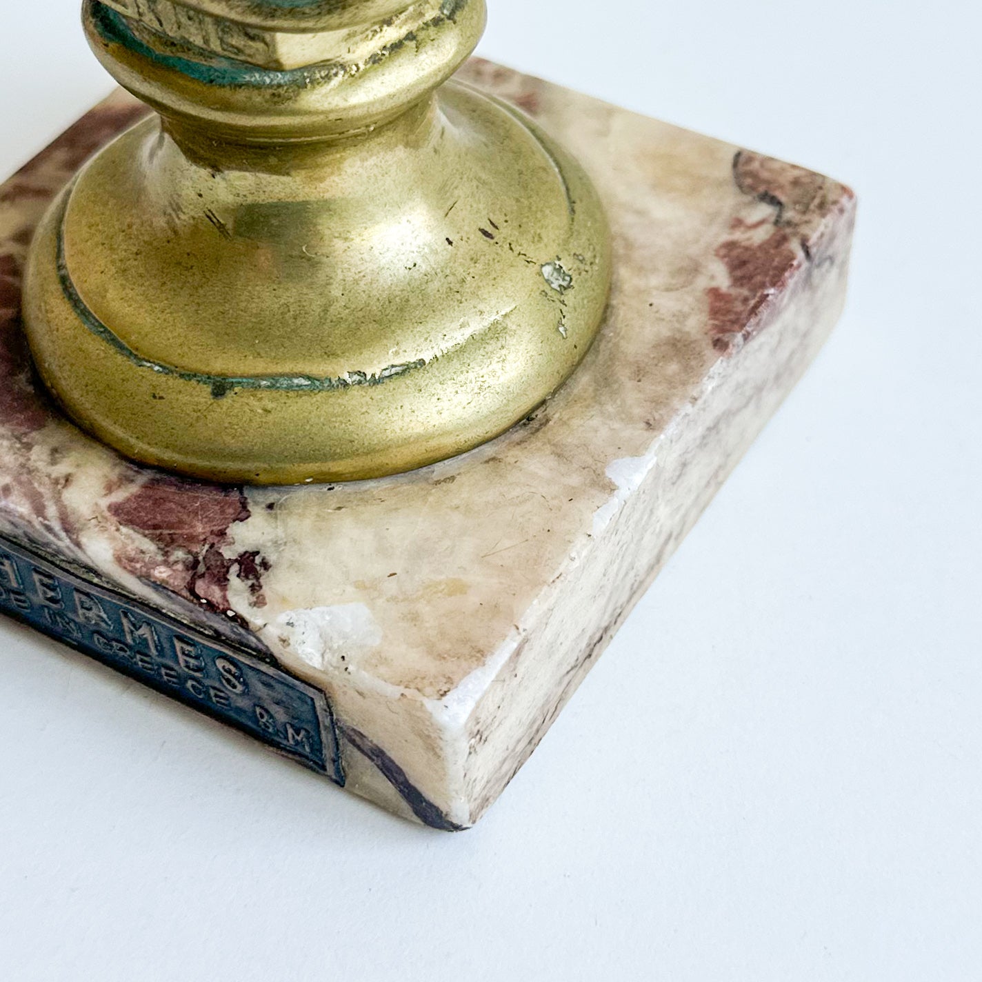 Brass Hermes Bust
