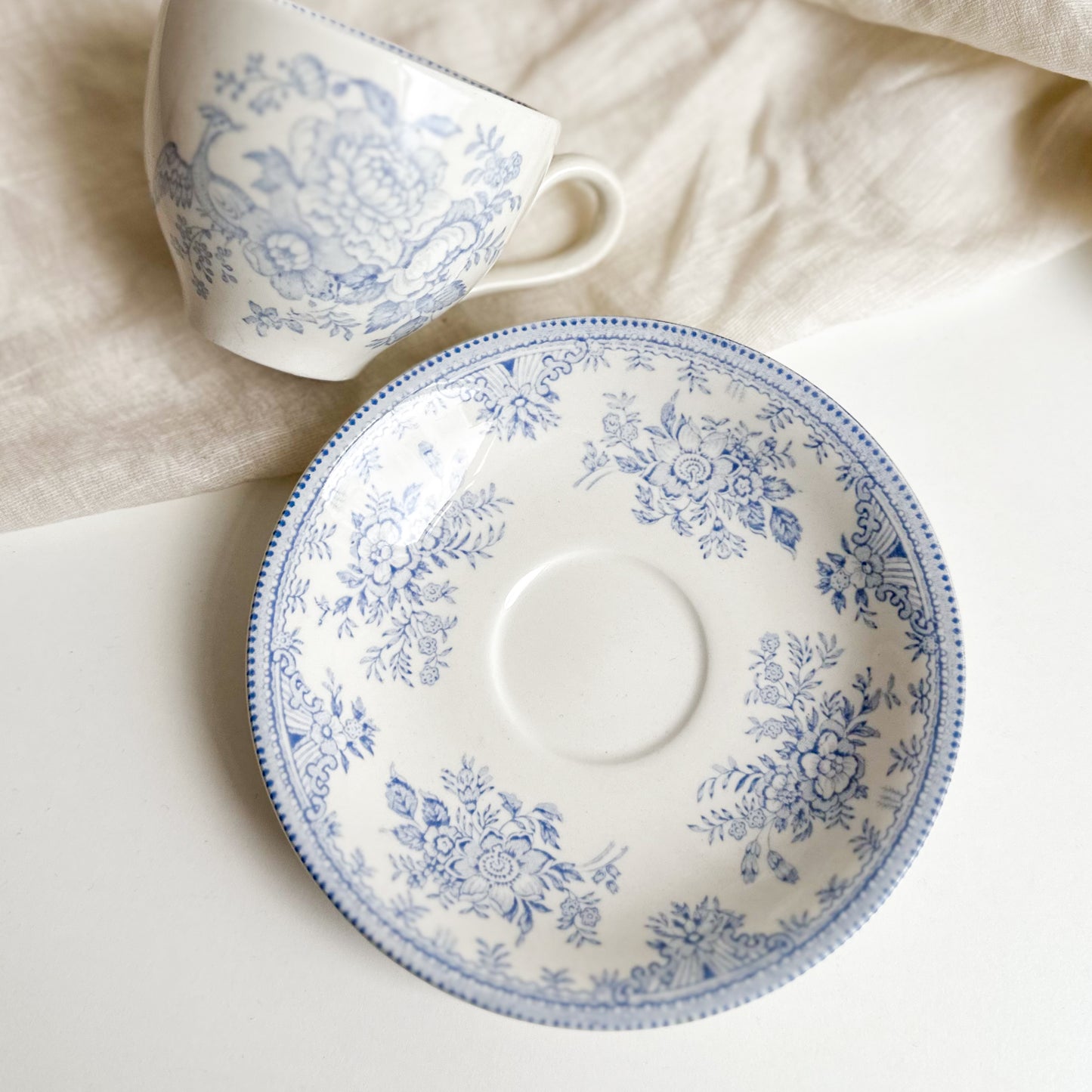 Asiatic Pheasants Teacup and Saucer