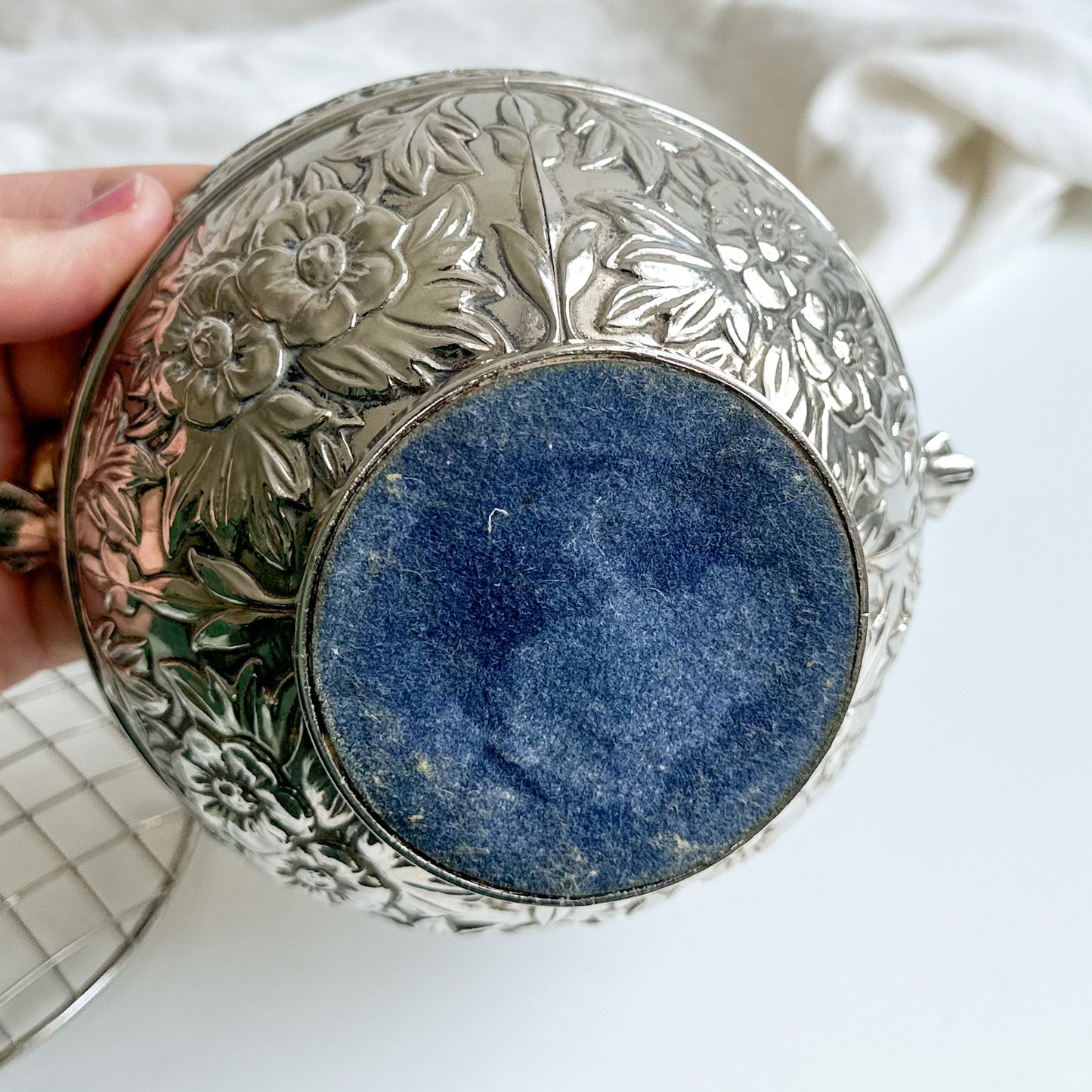 Metal Rose Bowl