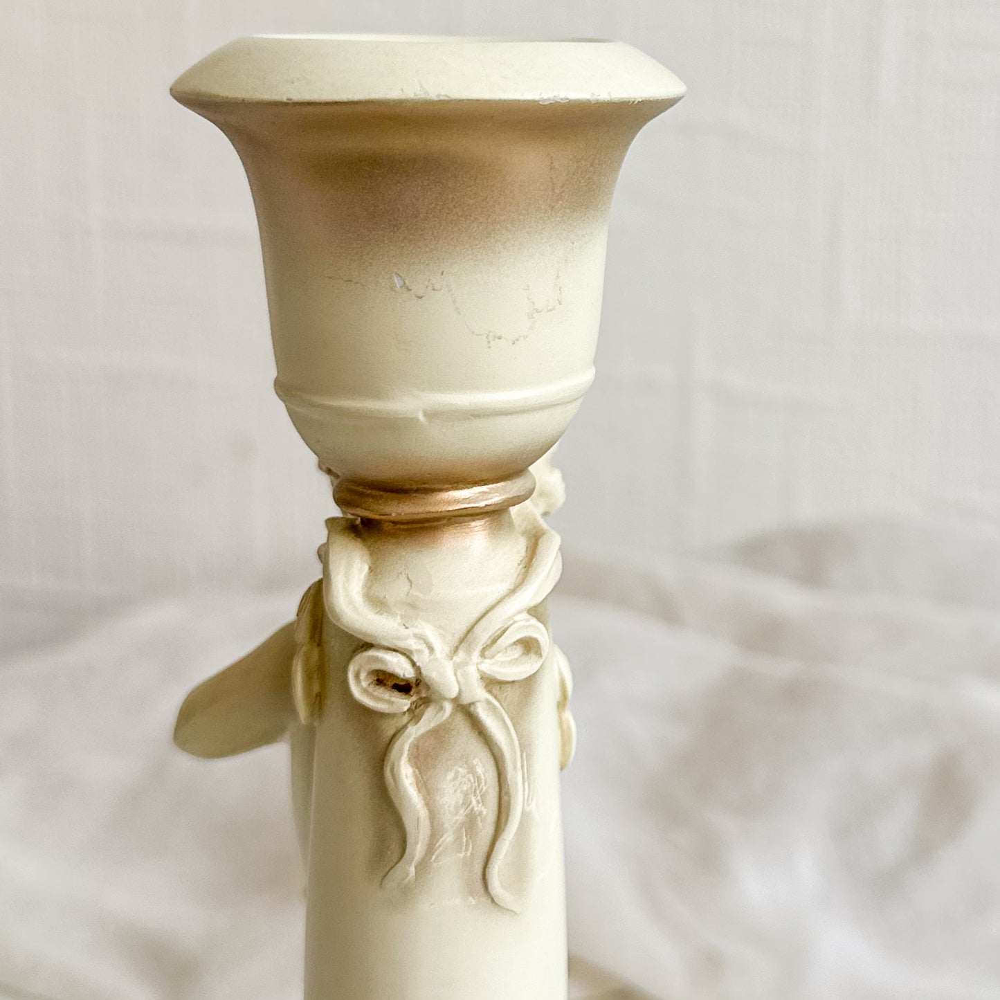Pair of Cherub Candlesticks