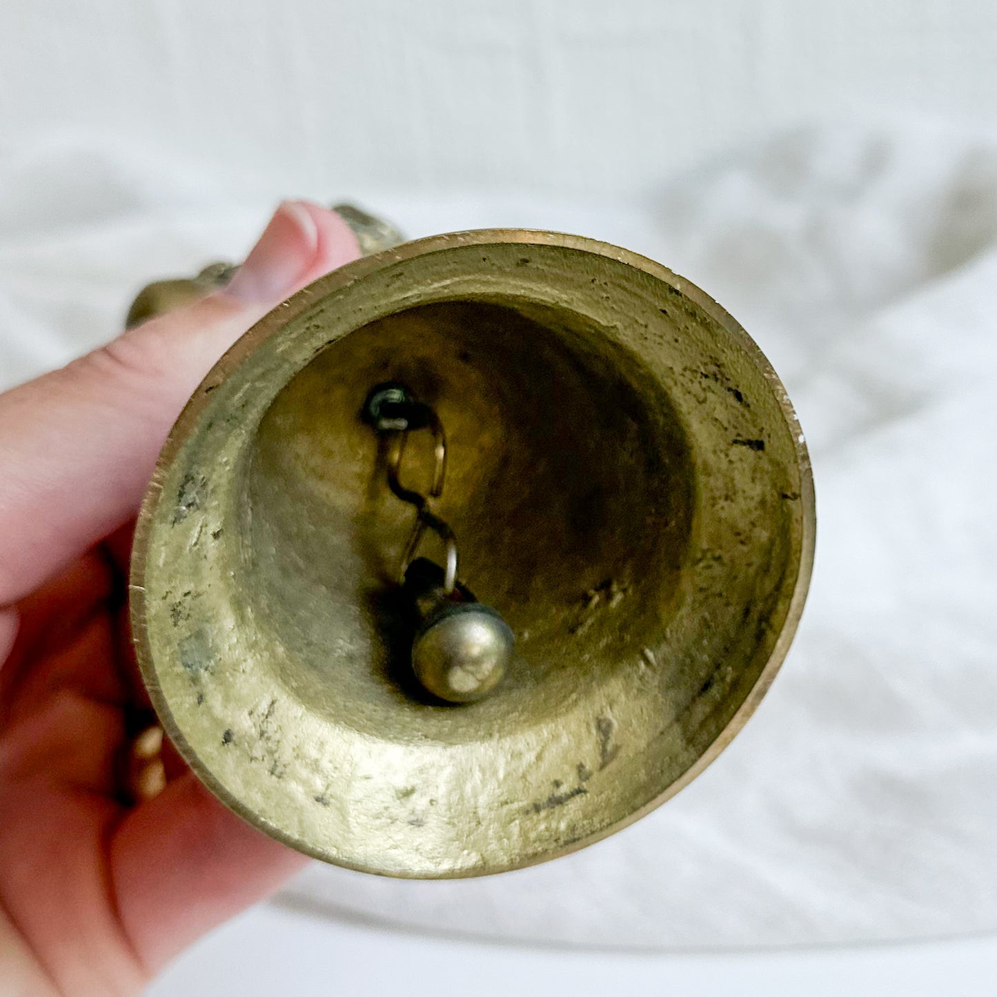 Santa / Gnome Brass Bell