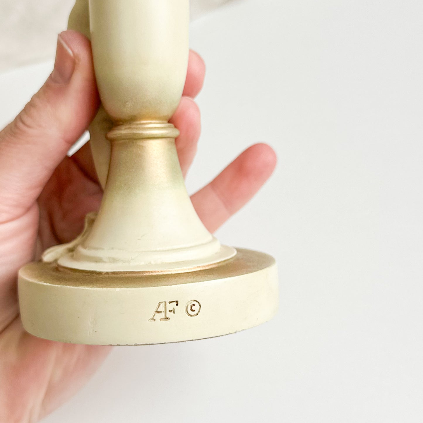 Pair of Cherub Candlesticks