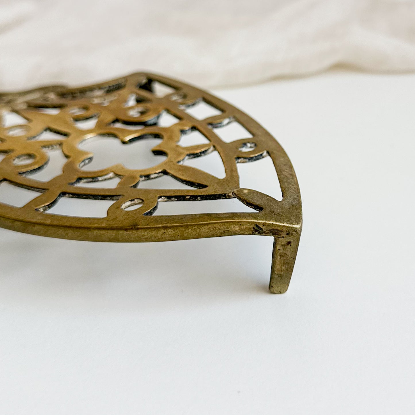 Vintage Brass Trivet