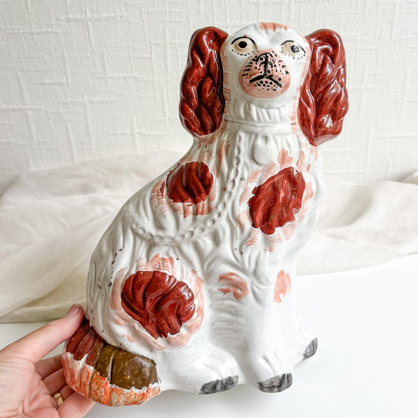Antique Staffordshire Spaniel