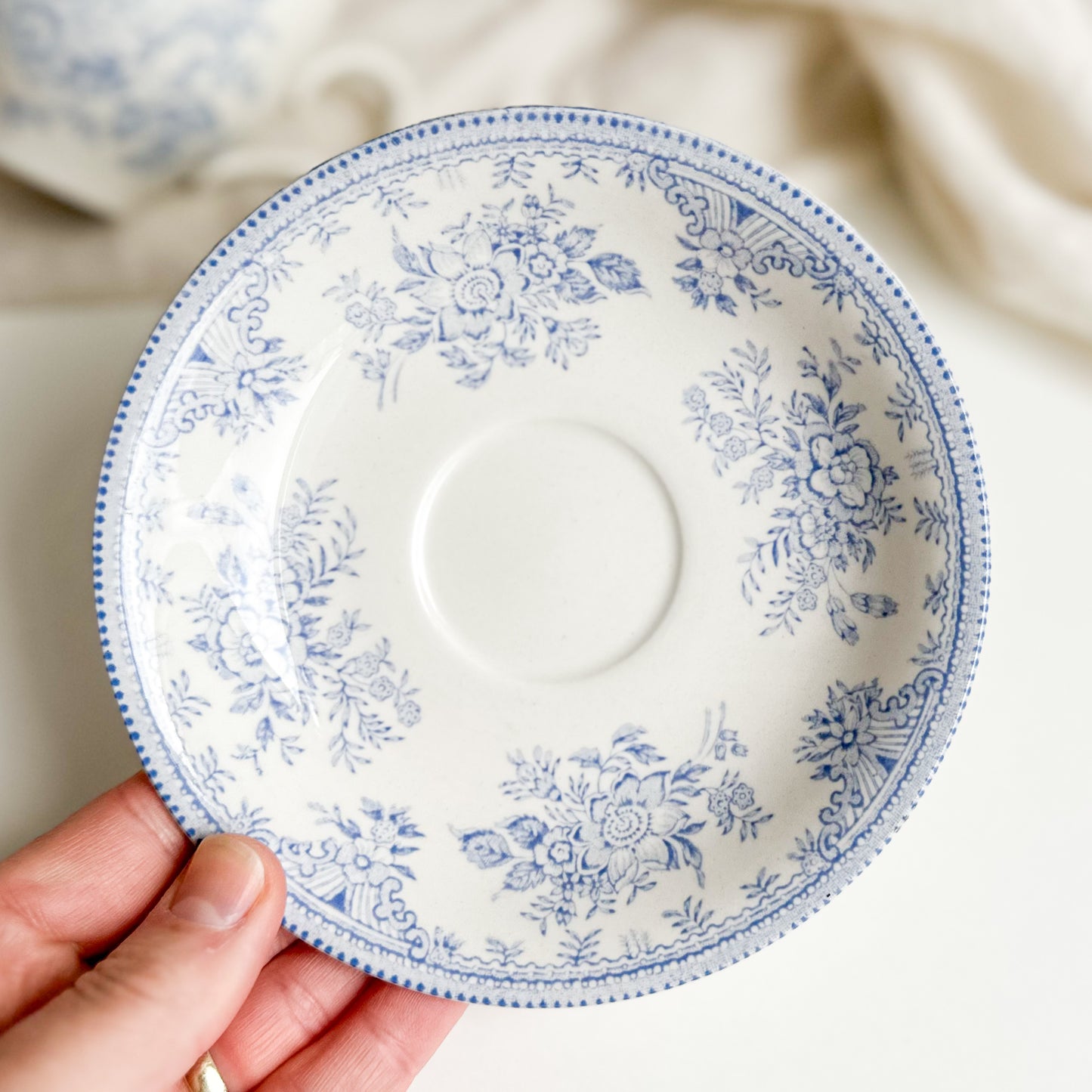 Asiatic Pheasants Teacup and Saucer