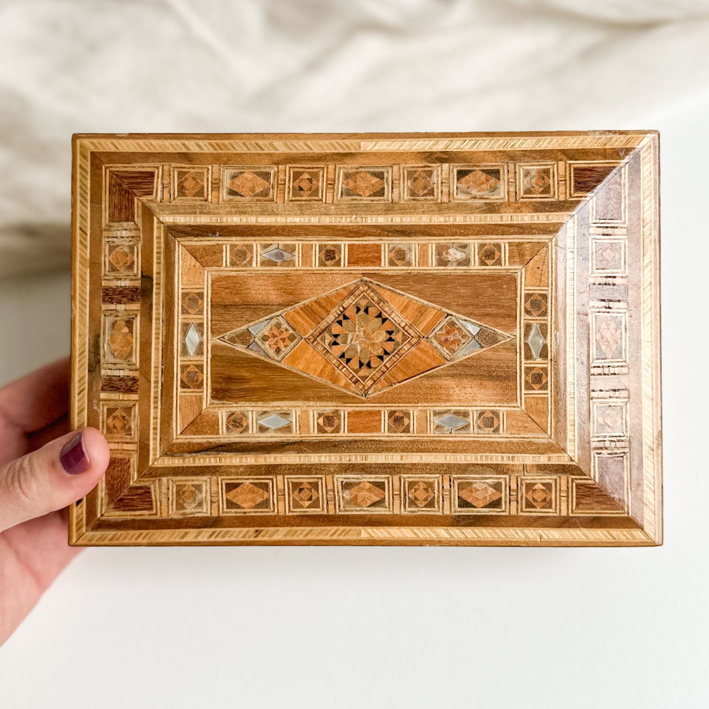 Wooden Inlay Box