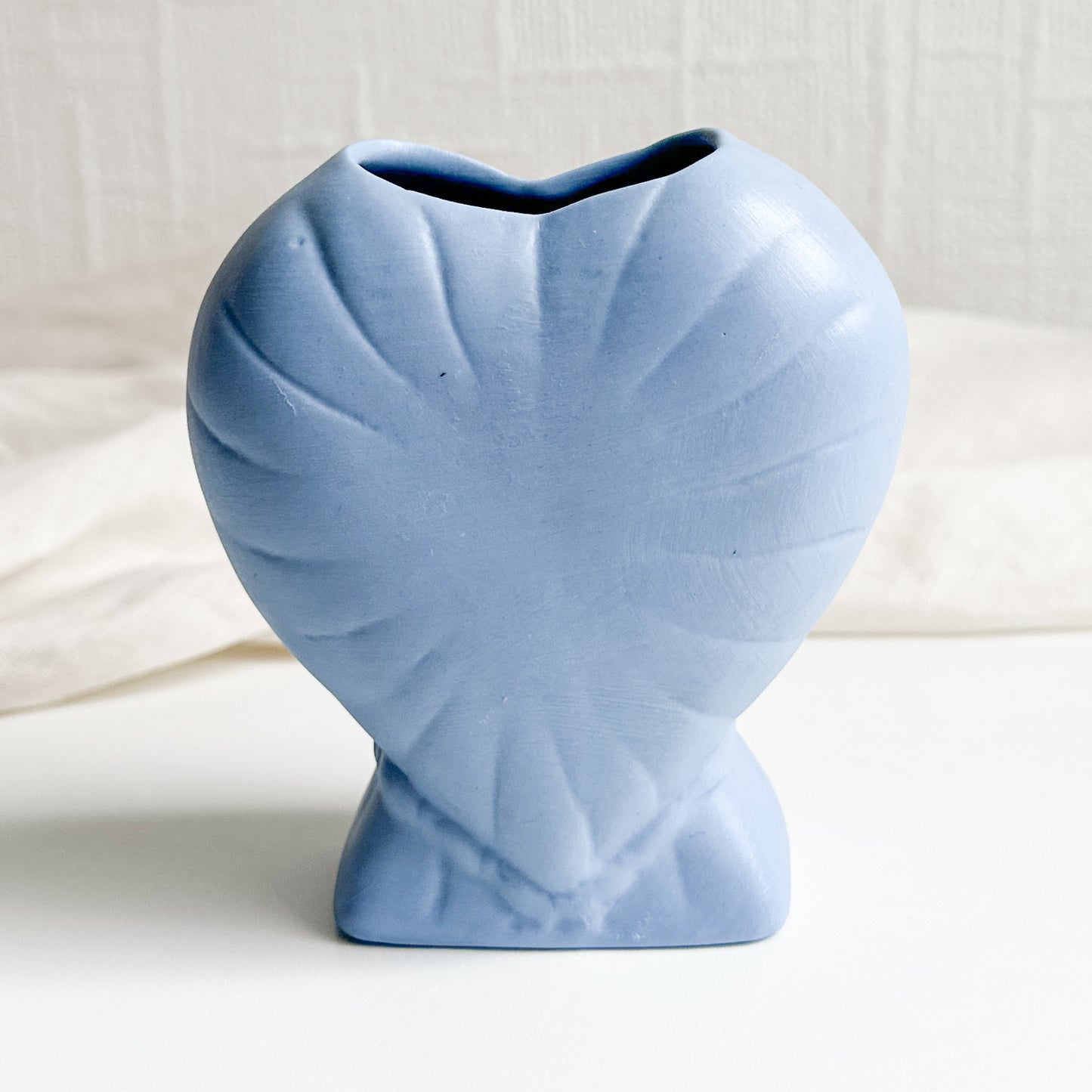 Blue Jasperware Bud Vase