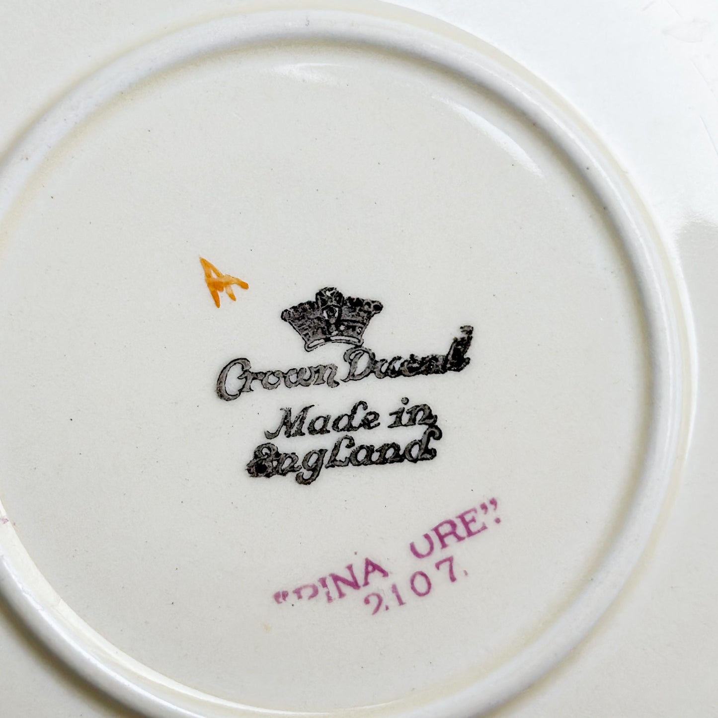 Pair of Floral Plates