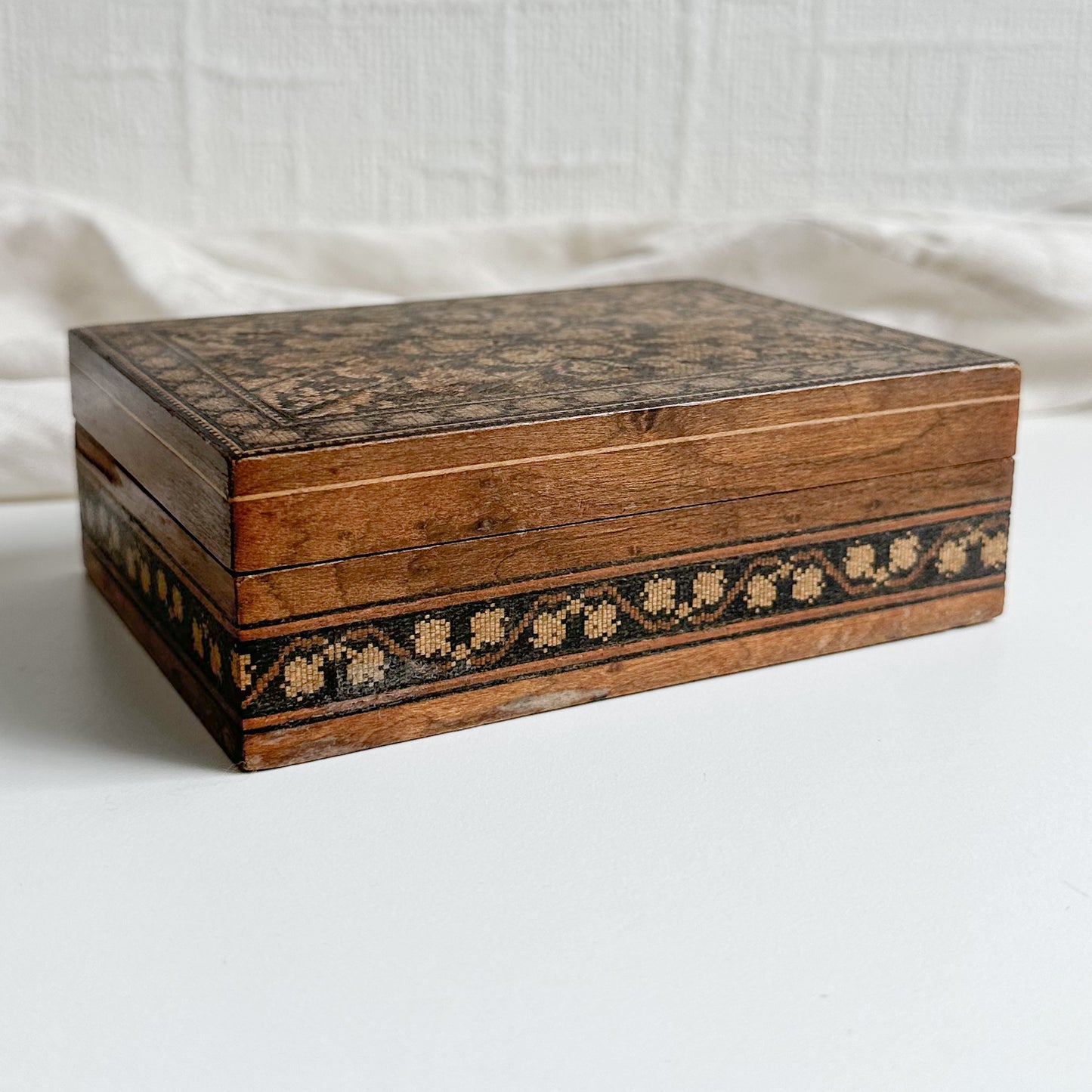 Tunbridge Ware Inlay Box